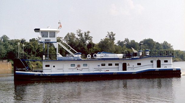 Photograph of the M/V Marguerite L. Terral pushboat
